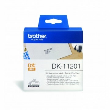 Brother DK11201  29mm x 90mm Stanndard Address - 400pcs