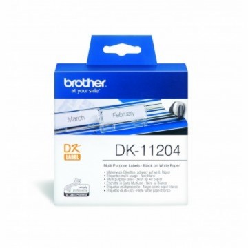 Brother DK11204  17mm x 54mm Multi Purpose Labels