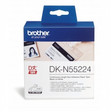 Brother DKN55224  Continuous Non-Adhesive Paper Tapes 54mm x 30.5 metres