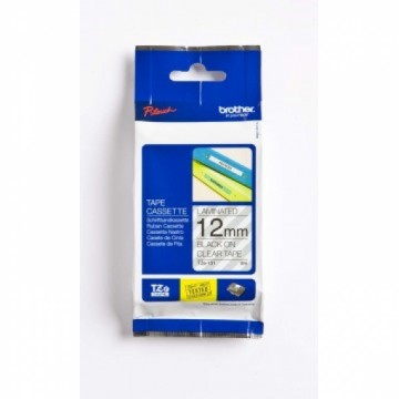 Brother TZE-131 12mm Black on Clear Laminated