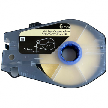 Canon [TM-LTC6Y] Label Tape Cassette 6mmx30m Yellow [5062C001] ( 3 pcs/box)