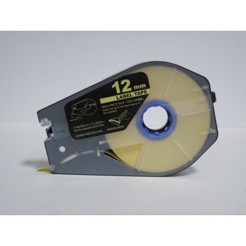 CANON [3476A028] [TM-LBC12Y] CABLE ID LABEL CASSETTE YELLOW 12MM 30M (3EA/BOX)