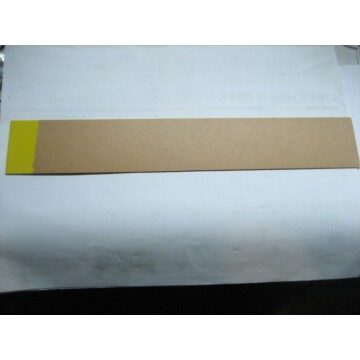 M-350/300 ACRYLIC PLATE YELLOW ( 80 X 500)MM