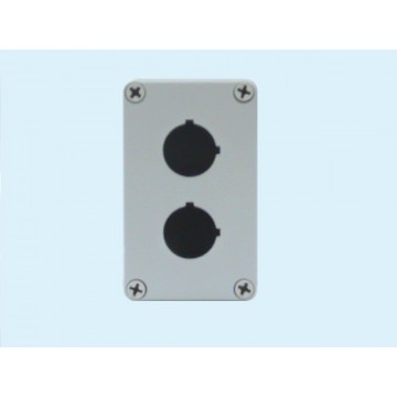 HIBOX ABS ENCLOSURE GC 80X130X70 c/w 3 HOLE 22mm [AG-0813-2H22]