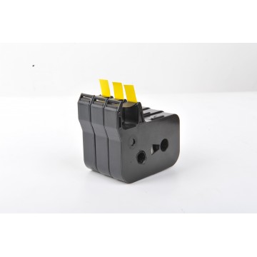 L-MARK LK-360 Printer 6mm Yellow Label Tape with Black ink  Ribbon