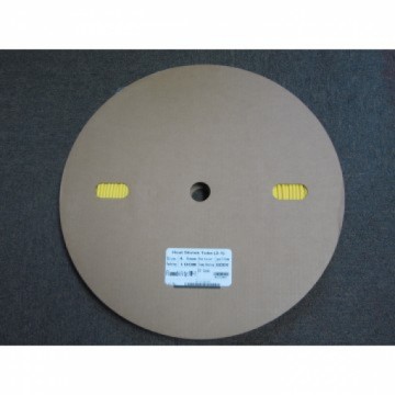 HEAT SHRINK TUBE YELLOW 4.5MMX100M