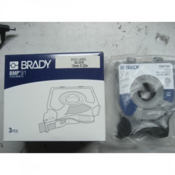 Brady Label Silver M91-12-SV ( 3pcs/Box)