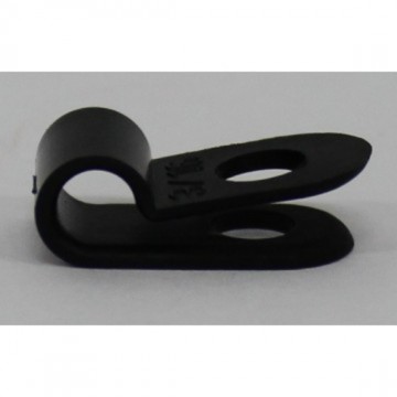 CABLE CLAMP BLACK DIA4.8MM 100PCS/PKT
