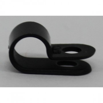CABLE CLAMP BLACK DIA6.50MM 100PCS/PKT