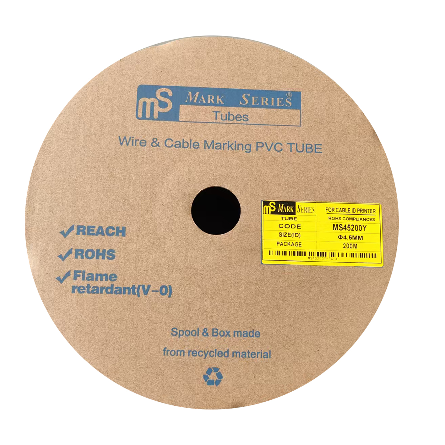 PVC MARKING TUBE COLOUR - SPOOL PACKING