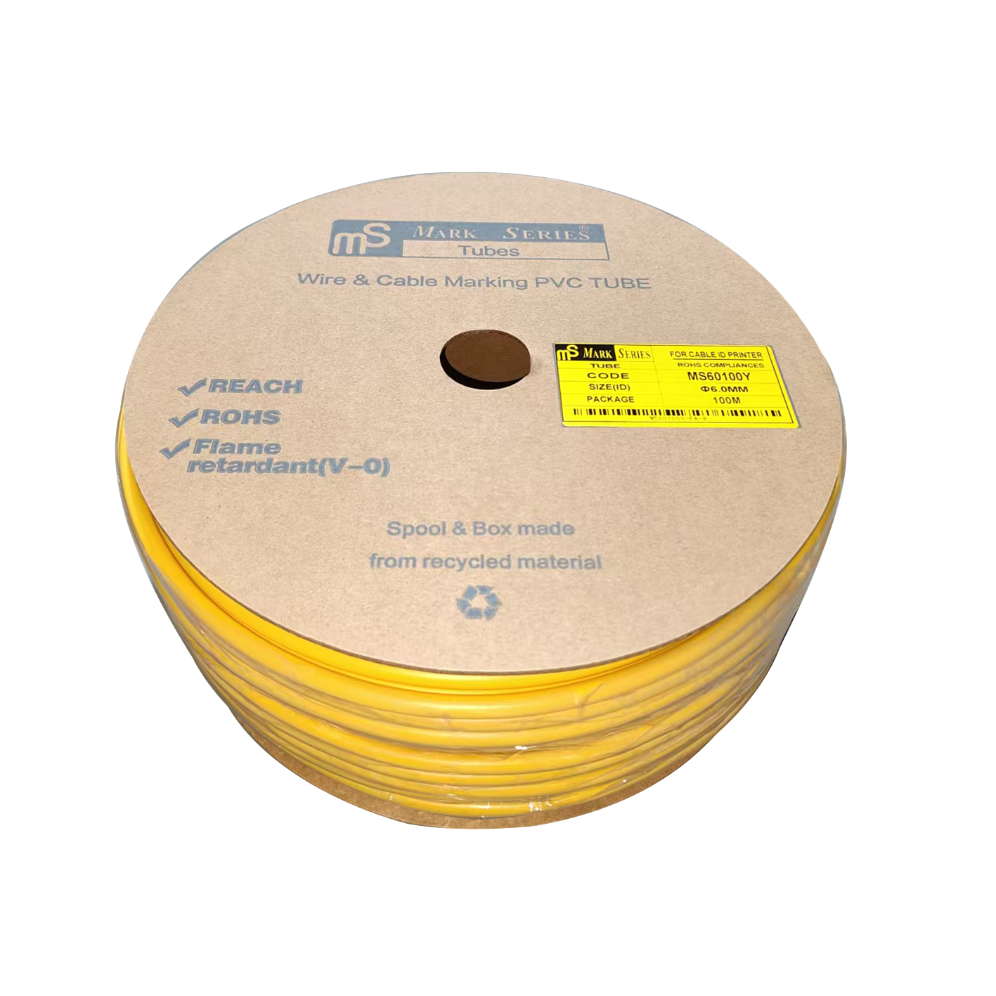 MARKSERIES  G-SERIES [MS60100Y] TUBE YELLOW 6.0MMX100M